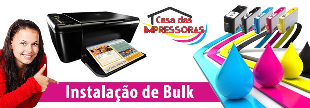 Instalação de Bulk Ink